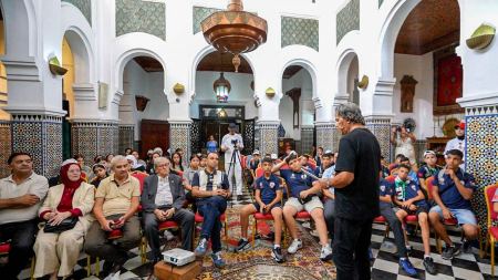 أطفال القدس يتلمسون بتطوان خطى تلاميذ مغاربة تلقوا تعليمهم بمدينة نابلس خلال القرن الماضي تطوان - 17 آب 2025